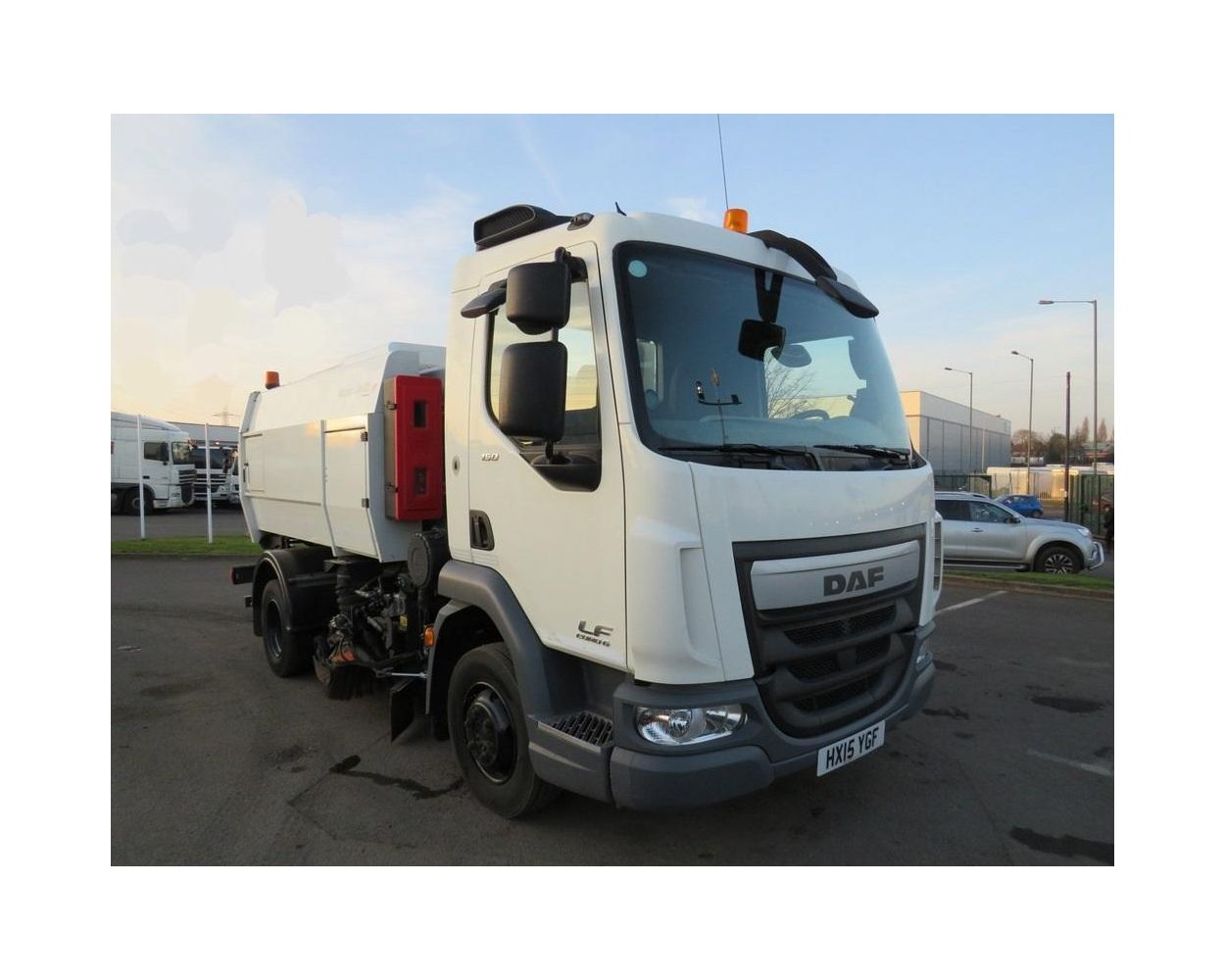 2015 [15] DAF LF150 Scarab Merlin XP Hydrostatic Used Road Sweeper