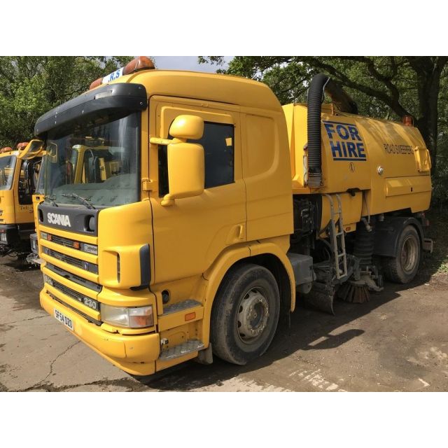 2004 [04] Scania P Series Johnston VT650 Used Road Sweeper