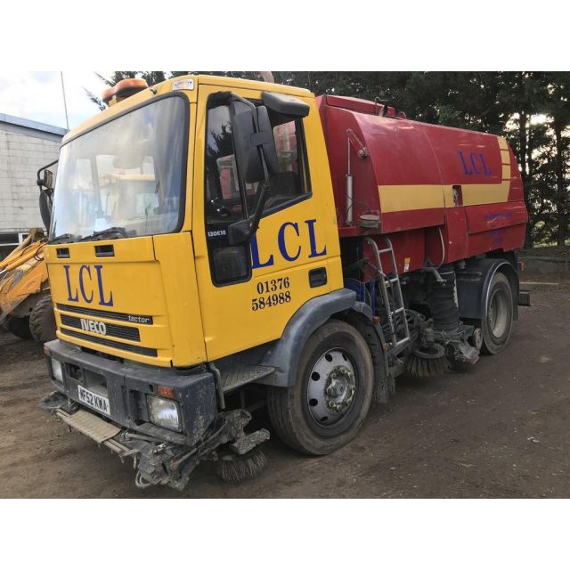2002 [52] IVECO 130E18 Johnston 600 Series Used Road Sweeper